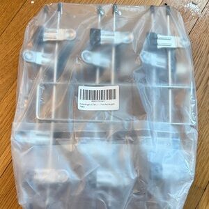 Silver Metal Hangers Set